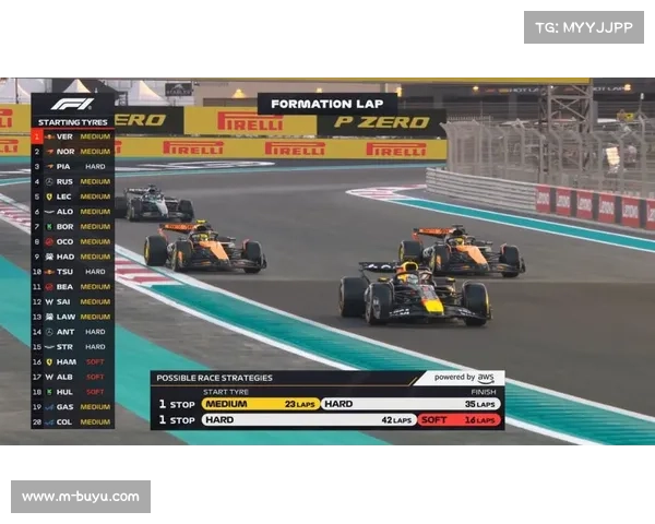 阿布扎比大奖赛：维斯塔潘夺冠，皮亚斯特里亚军，诺里斯季军加冕世界冠军